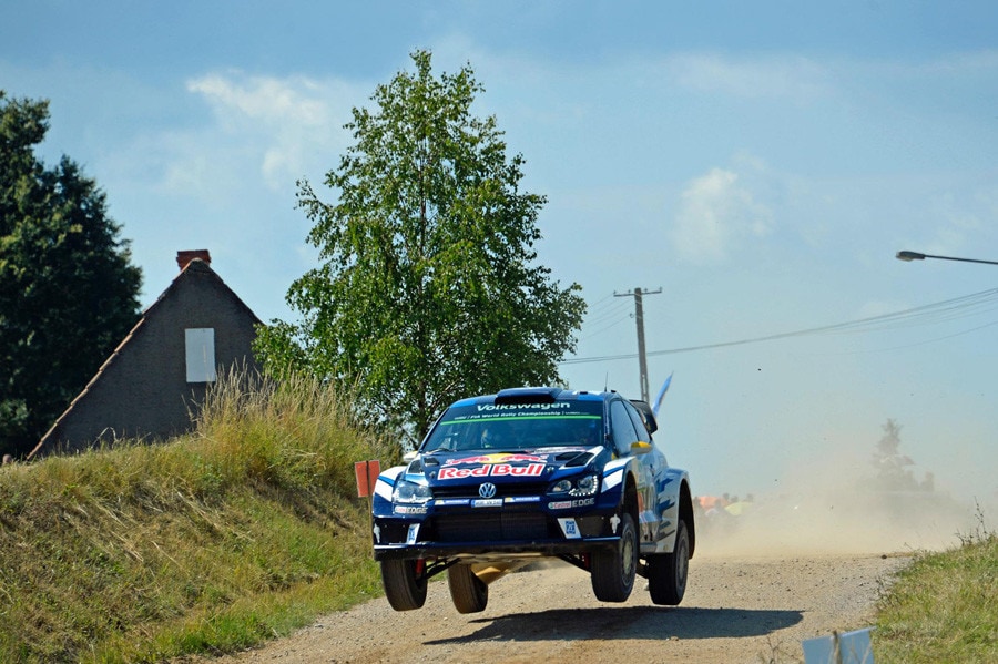 Rally Polonia, Mikkelsen in testa