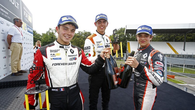 Eurocup a Monza, gare 1-2, Norris e Boccolacci si dividono le vittorie