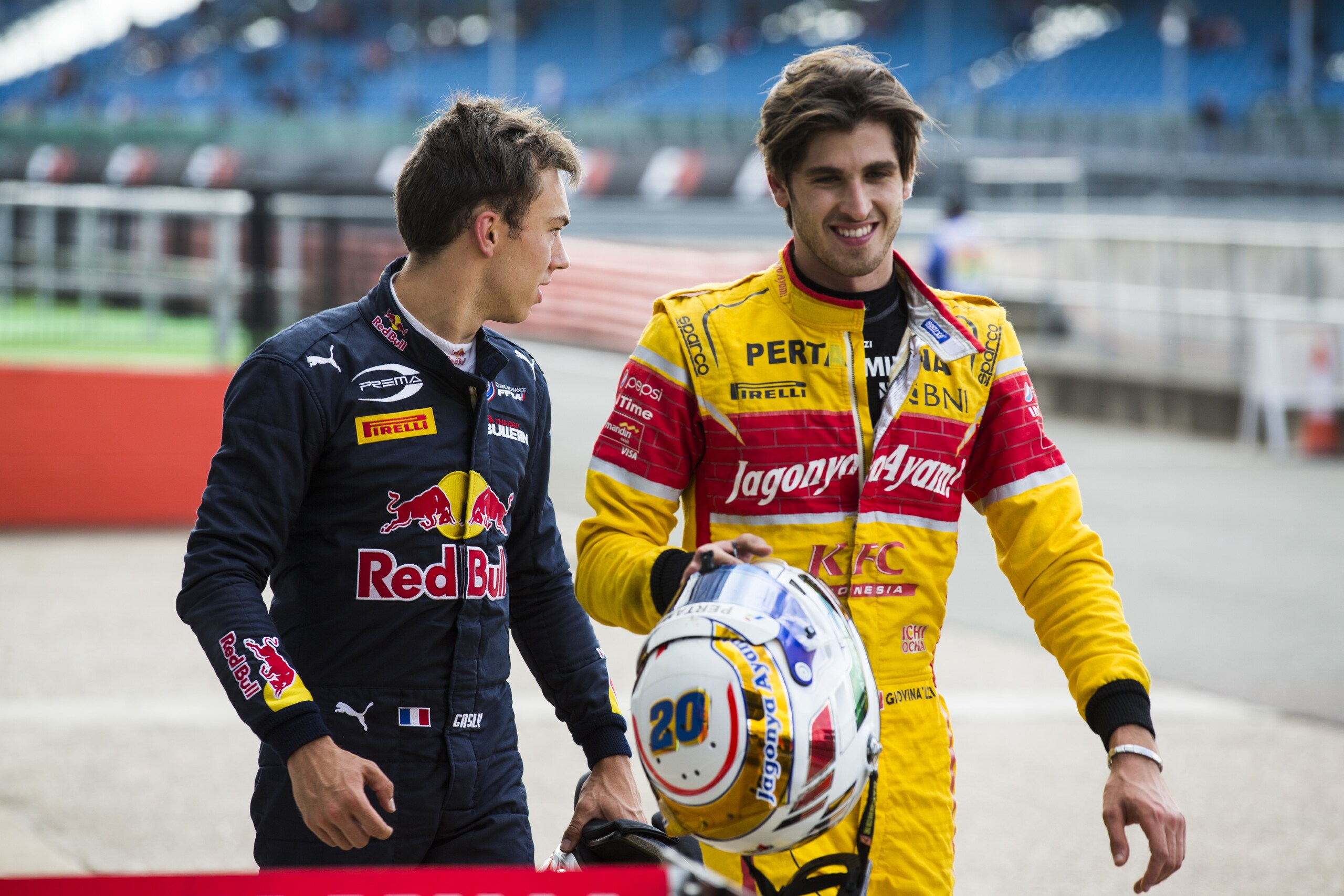 GP2 Silverstone, storica doppietta con Gasly e Giovinazzi.