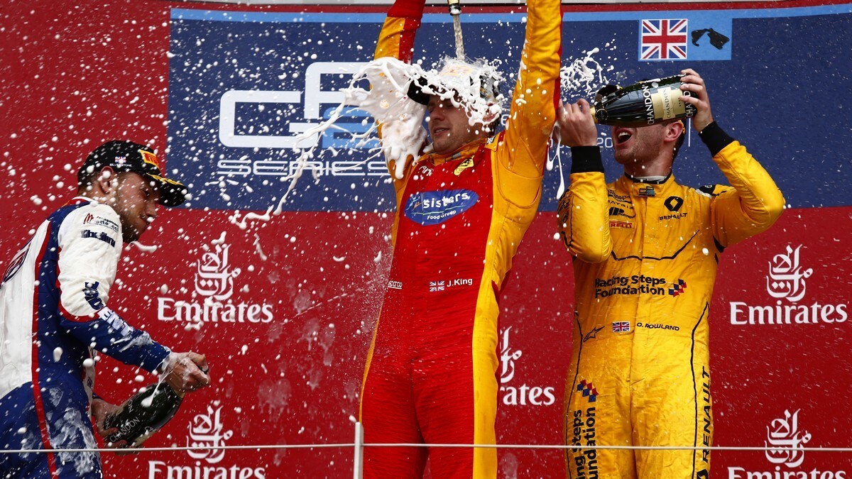 GP2 Silverstone, King specialista della Sprint Race
