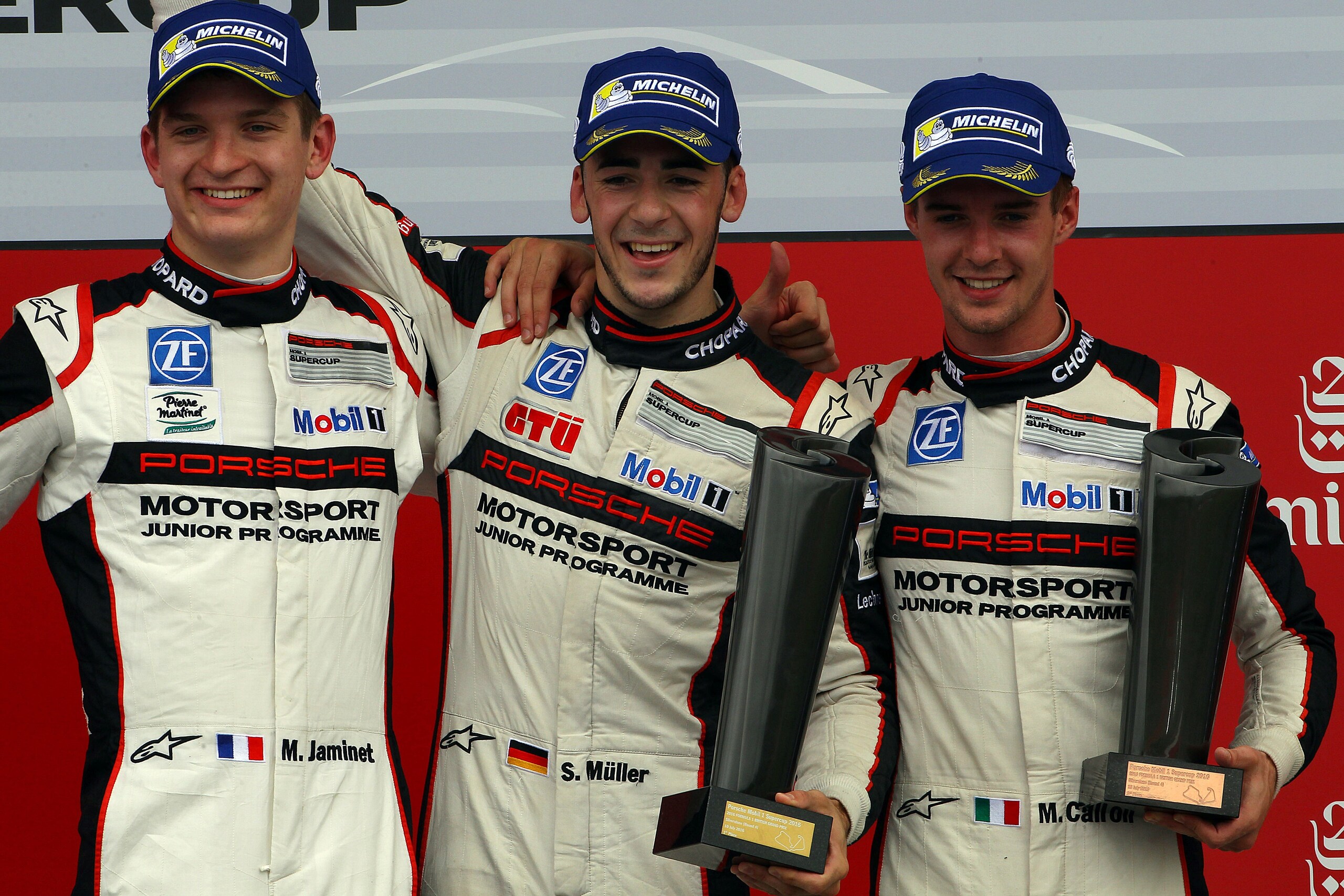 Porsche Mobil 1 Supercup, seconda vittoria di Muller