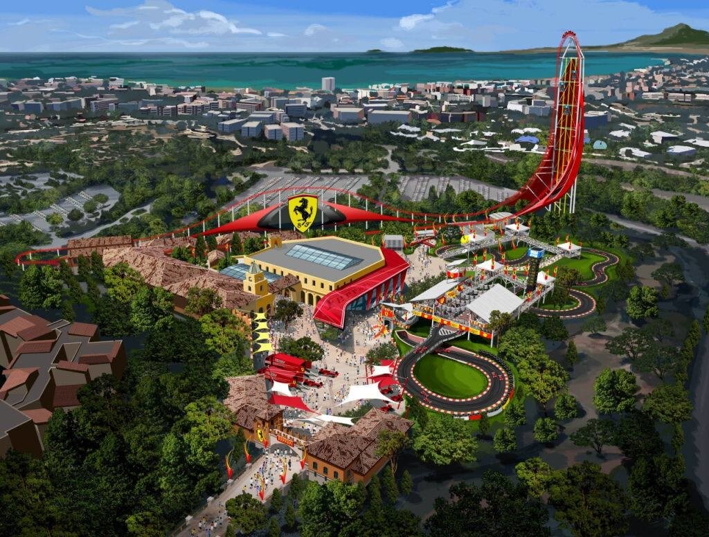 Ferrari Land, il paradiso del Cavallino apre ad aprile 2017
