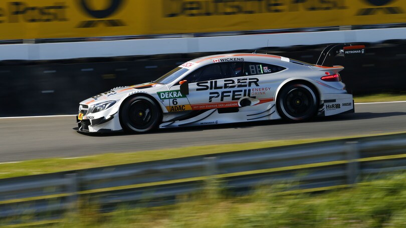 DTM a Zandvoort: Mercedes in pole con Wickens