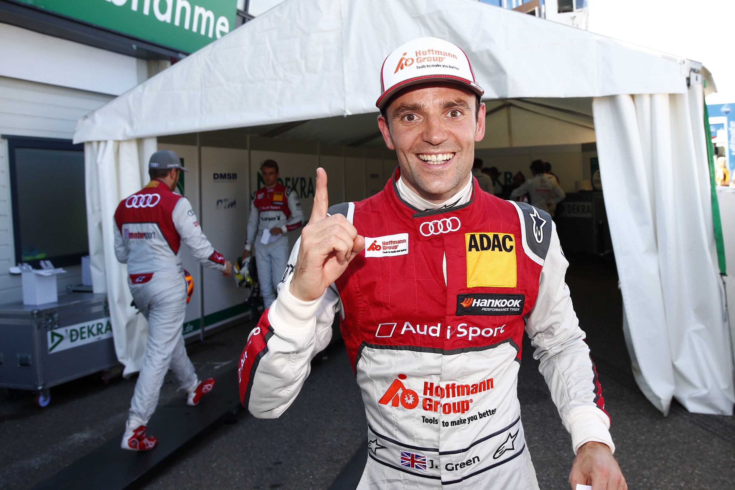 DTM a Zandvoort, gara2: Festa Audi con Green primo e Mortara terzo