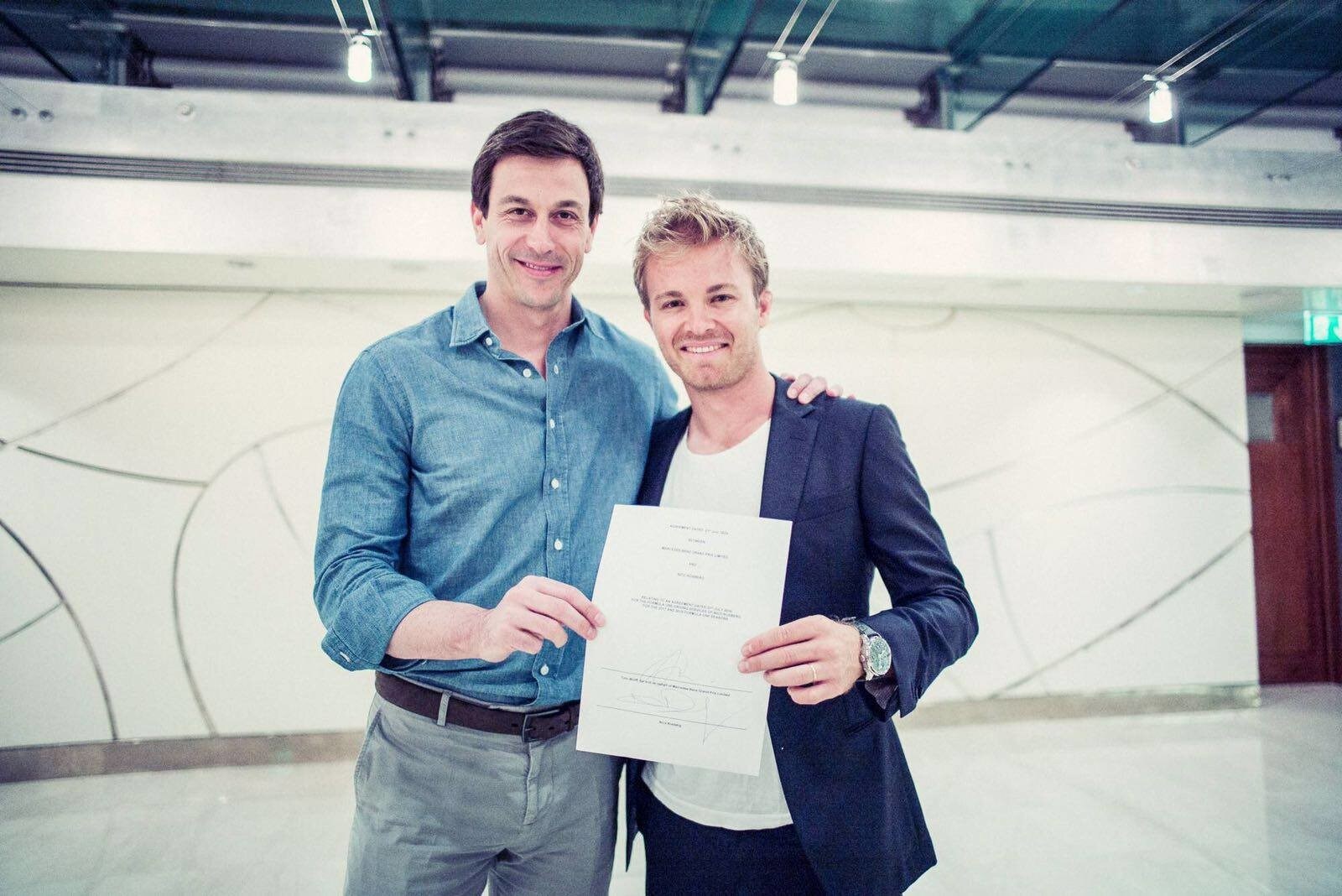 F1, Mercedes conferma Rosberg fino al 2018