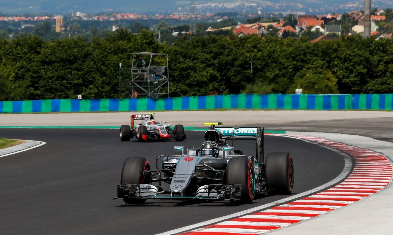 F1 Ungheria: sbatte Hamilton, svetta Rosberg in FP2
