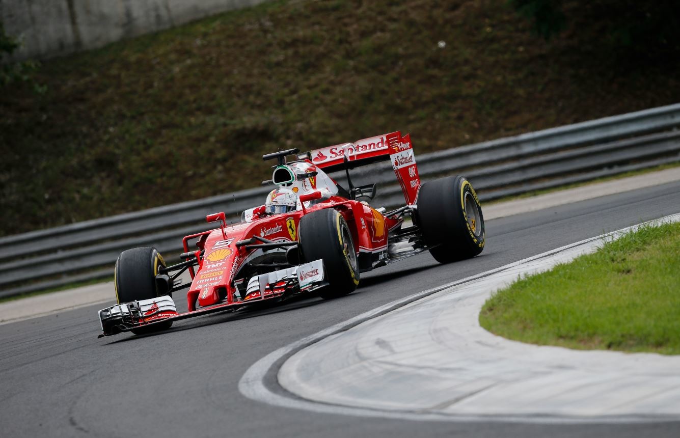 F1 Ungheria, Vettel 3° nelle libere 2: "Problemi di bilanciamento"