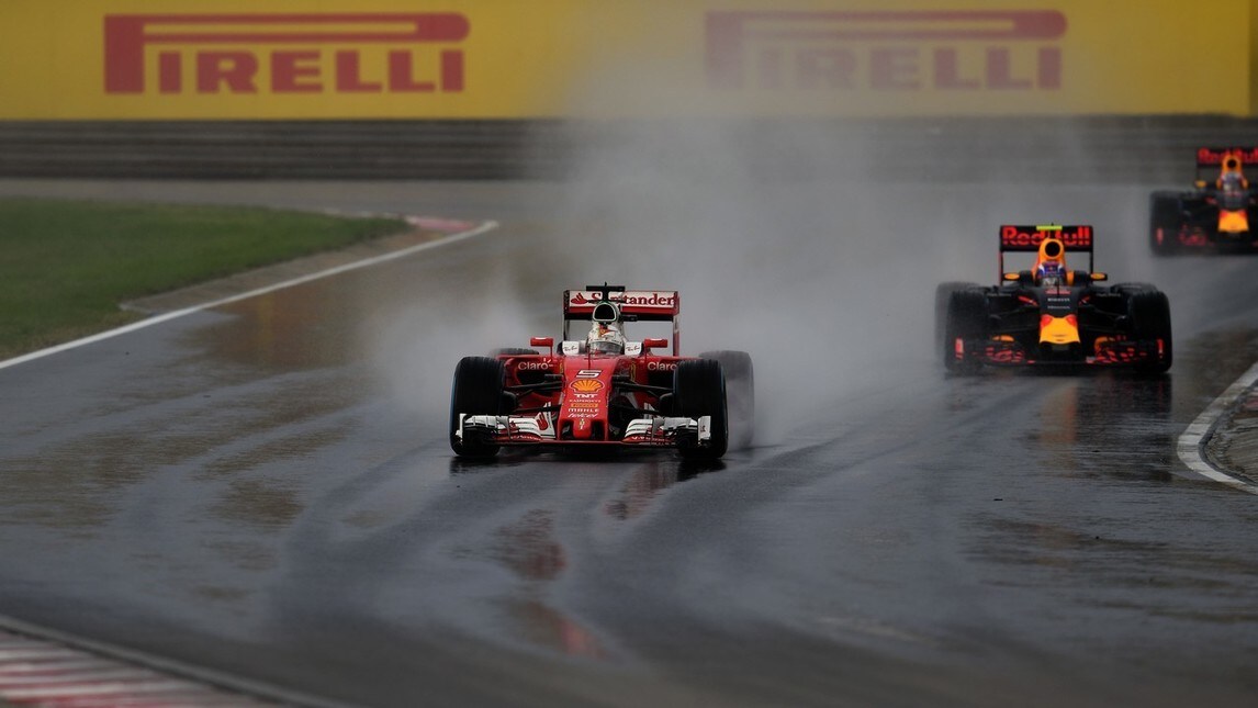 F1 Ungheria, pole a Robserg, le foto delle qualifiche
