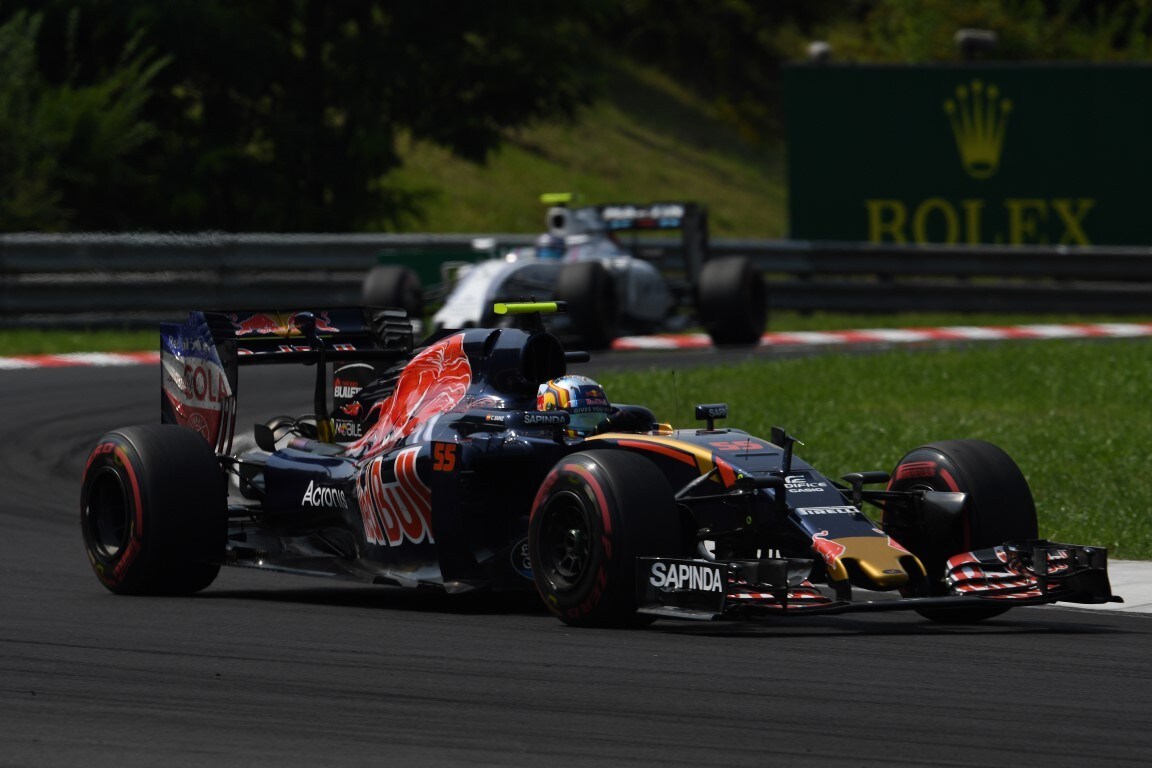 F1 Ungheria: Sainz soddisfatto, Kvyat deluso