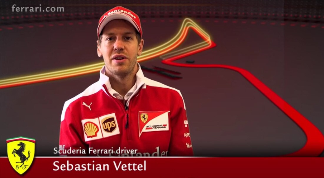 Vettel alla prima in casa con la Ferrari