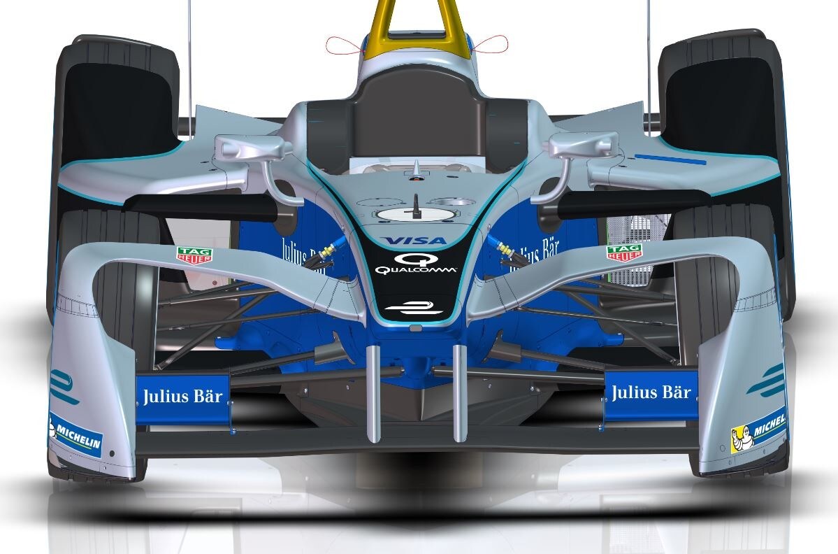Rivoluzione Formula E, la monoposto diventa un "biplano"
