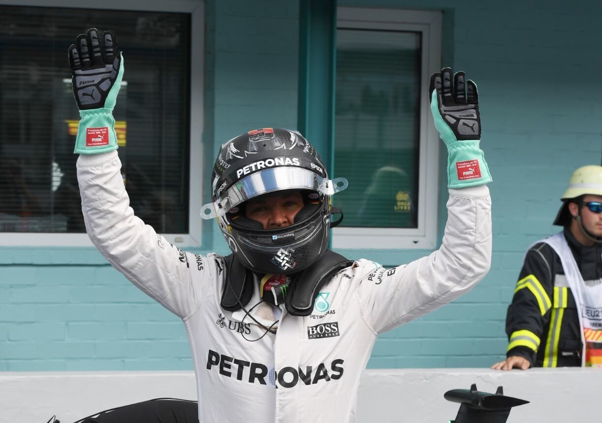 F1 Germania, Rosberg il cecchino: "Avevo un solo tentativo"