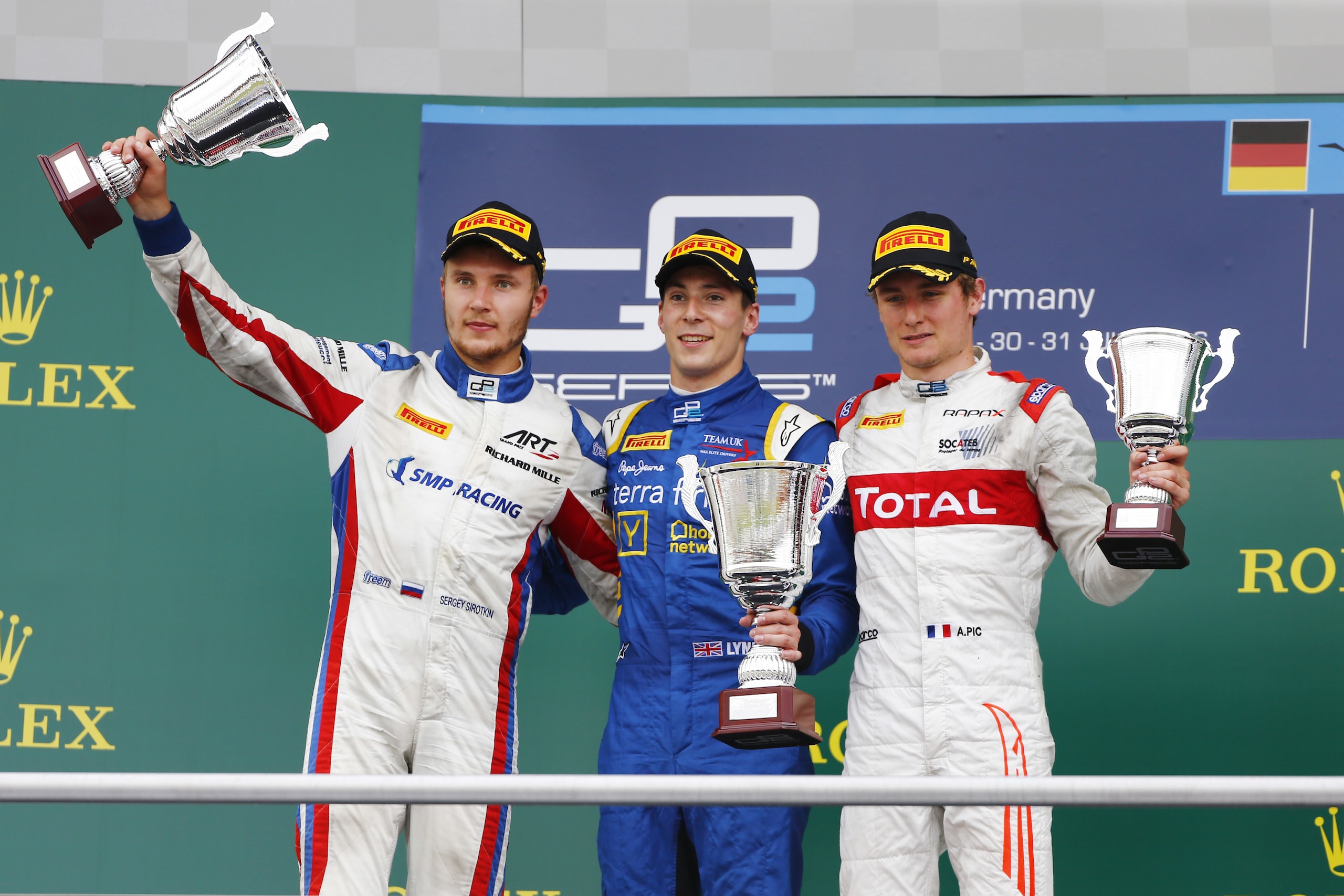 GP2 Germania, Lynn ritrova il successo, Sirotkin nuovo leader