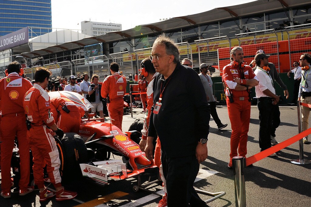 Marchionne: "Ferrari ha talenti fenomenali, speriamo di migliorare"