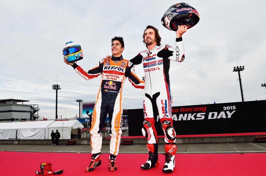 Al Red Bull Ring una F1 frena in metà spazio di una MotoGP