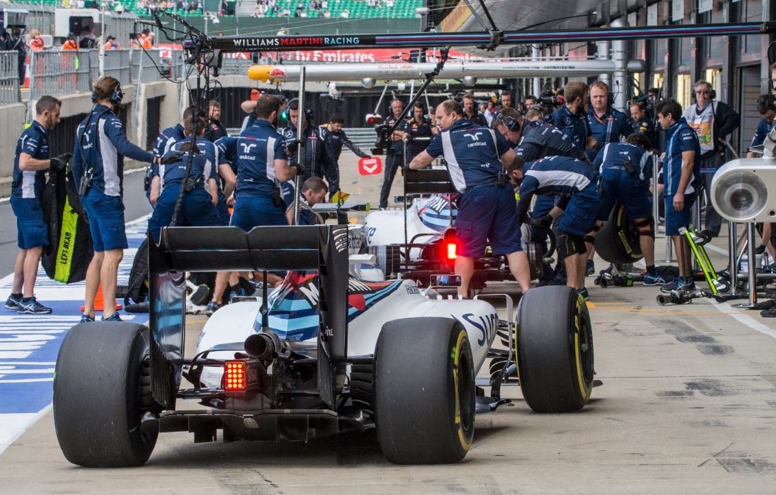Formula 1, Williams è la regina dei pit stop