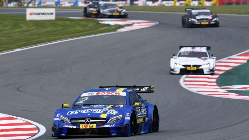 DTM Mosca, qualifiche gara 1: poker Mercedes