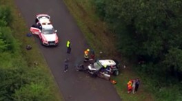 Rally Germania: brutto incidente per Lefebvre