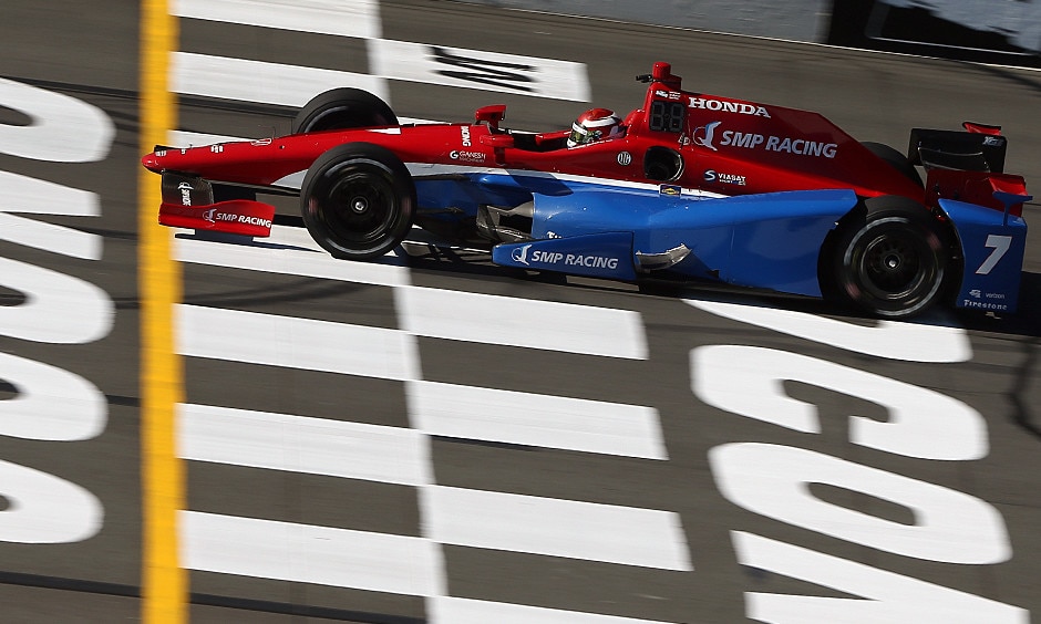 Indycar: Aleshin in pole a Pocono