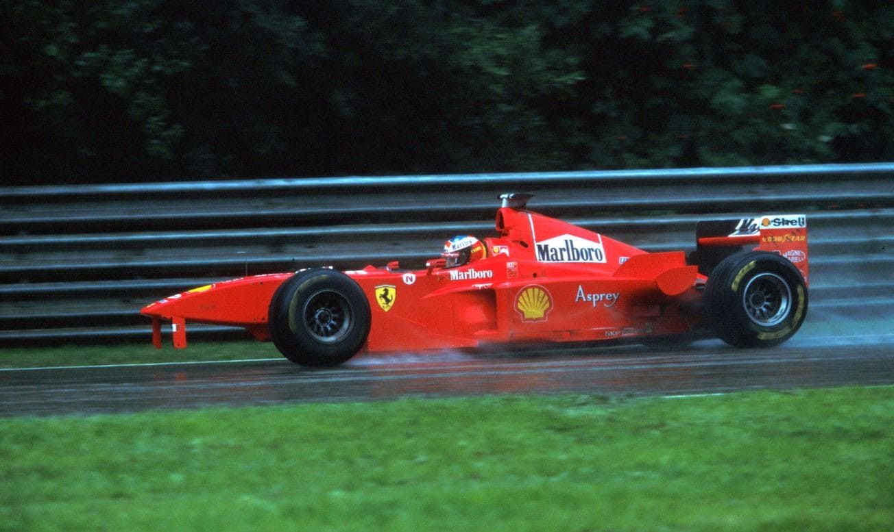 Formula 1 Spa, il triciclo di Schumacher e il missile Vettel
