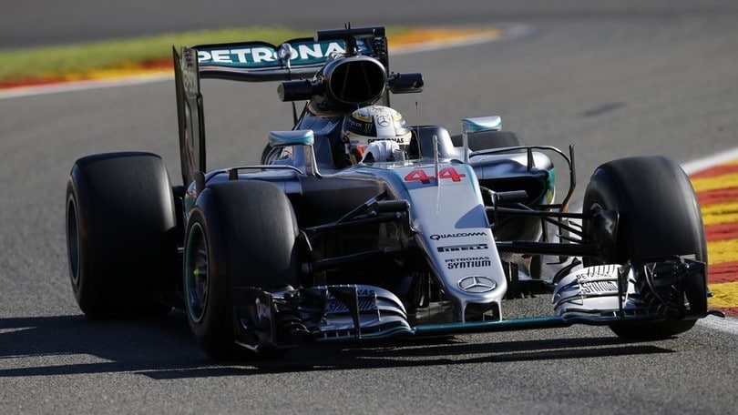 Formula 1 Spa, Rosberg velocissimo nelle FP1: foto