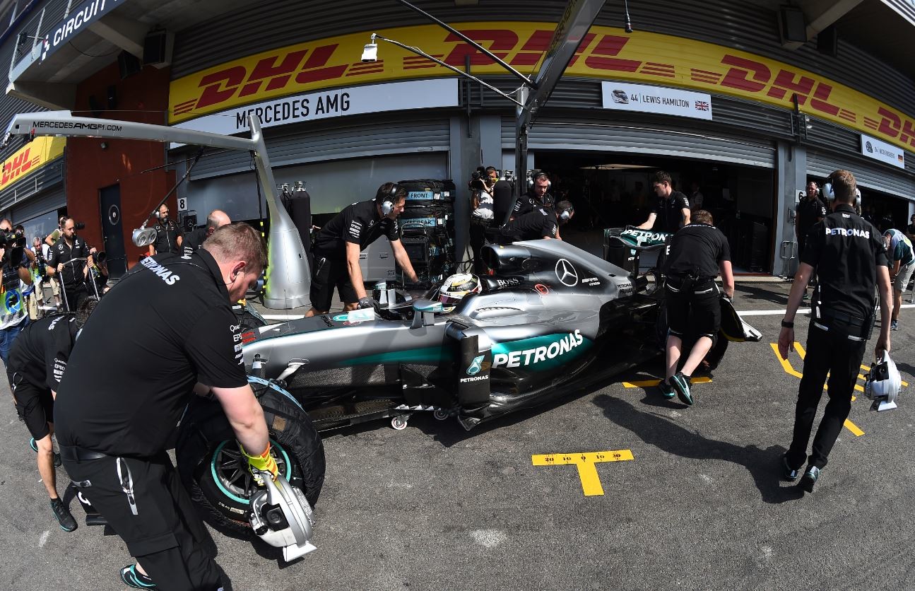 Formula 1 Spa, 55 posizioni di penalità per Hamilton