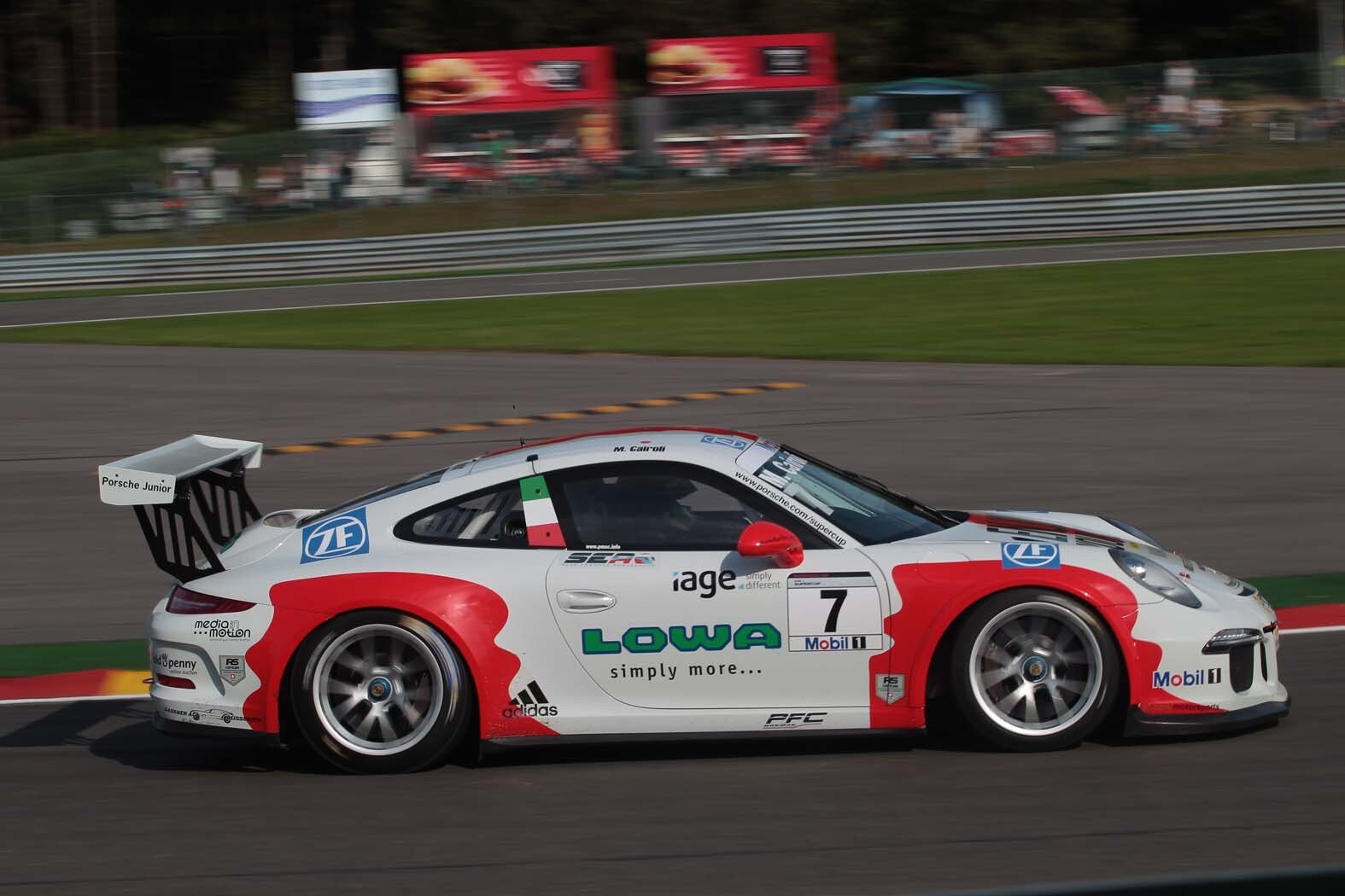 Porsche Supercup, a Spa la pole è di Cairoli, ma viene penalizzato