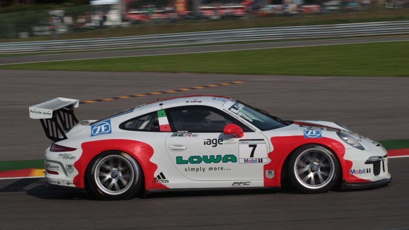 Porsche Supercup, a Spa la pole è di Cairoli, ma viene penalizzato