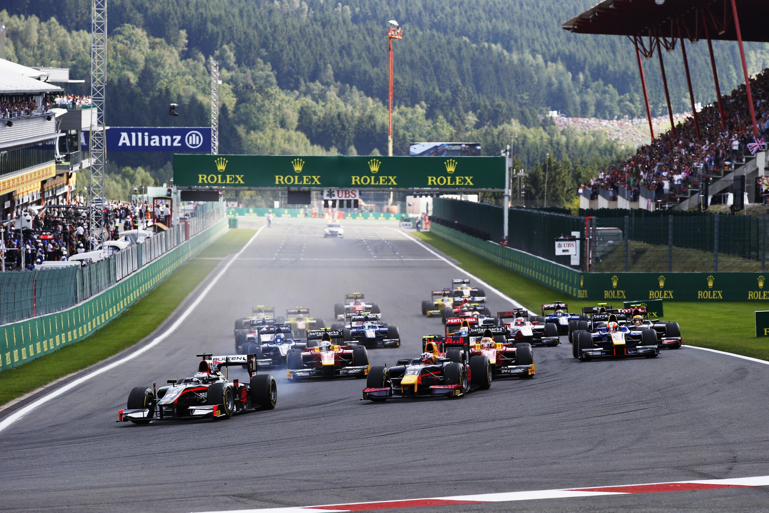GP2 Spa, Gasly detta legge, 4° Marciello