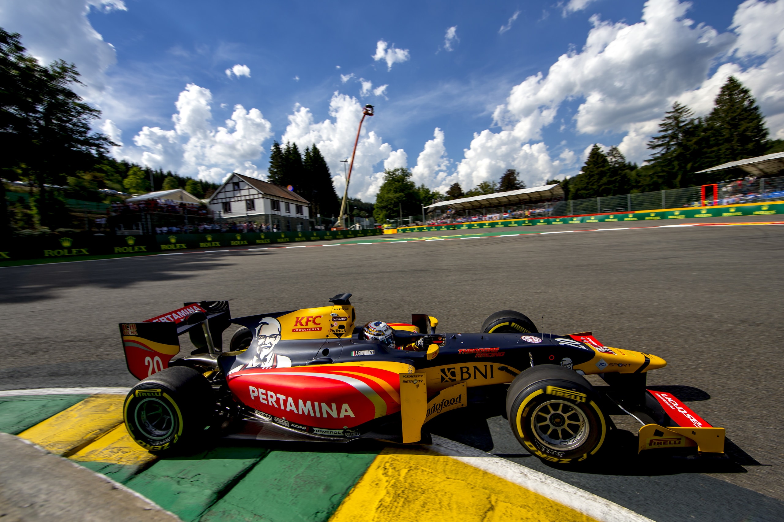 GP2 Spa, 3° centro per Giovinazzi, punti fondamentali in classifica
