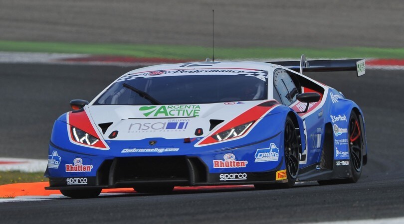 GT Italiano, a Vallelunga è doppietta Lamborghini in gara 1