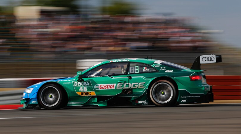 DTM Nurburgring, un grande Mortara beffa Auer in Gara2!