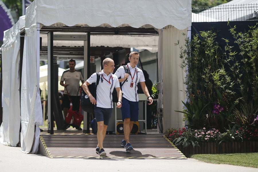 Formula 1 Singapore, i piloti arrivano a Marina Bay