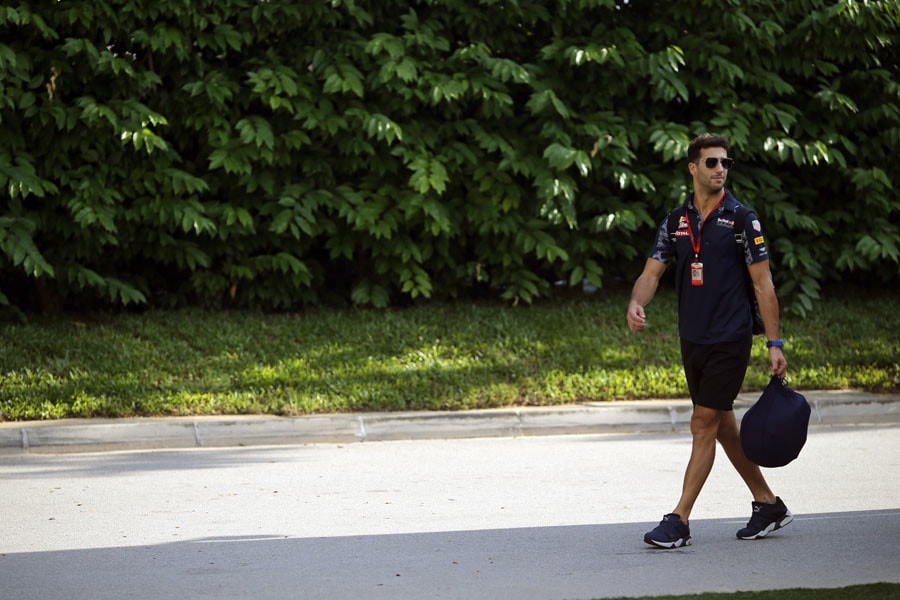 Formula 1 Singapore, i piloti arrivano a Marina Bay