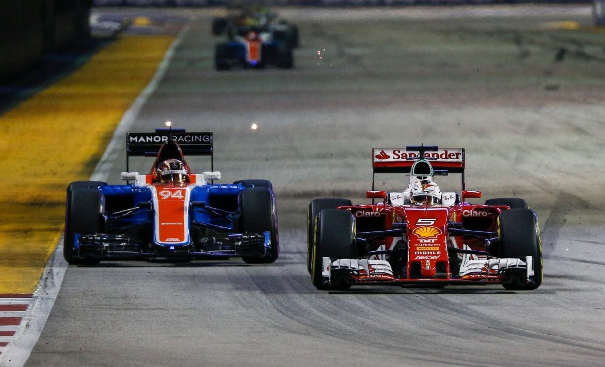 Formula 1 Singapore, a Vettel l'onore delle armi