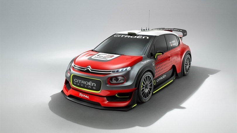 Mondiale Rally 2017, prime immagini della Citroen C3 WRC