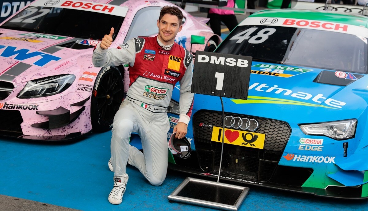 DTM Budapest, le Audi volano in qualifica 1 e Mortara fa la pole
