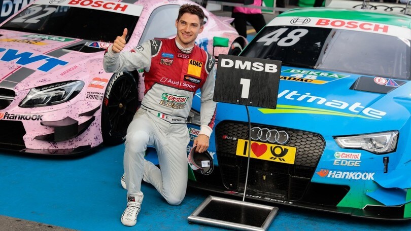 DTM Budapest, le Audi volano in qualifica 1 e Mortara fa la pole