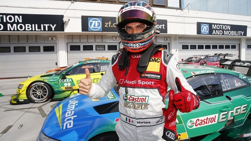 DTM Budapest, poker di Mortara che ora bracca Wittmann