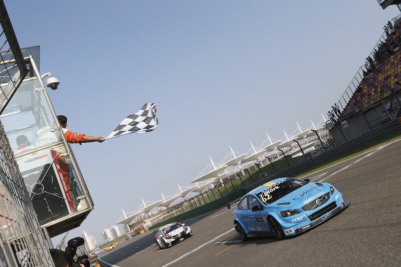 WTCC Shanghai, primo successo Volvo e tripletta Citroen