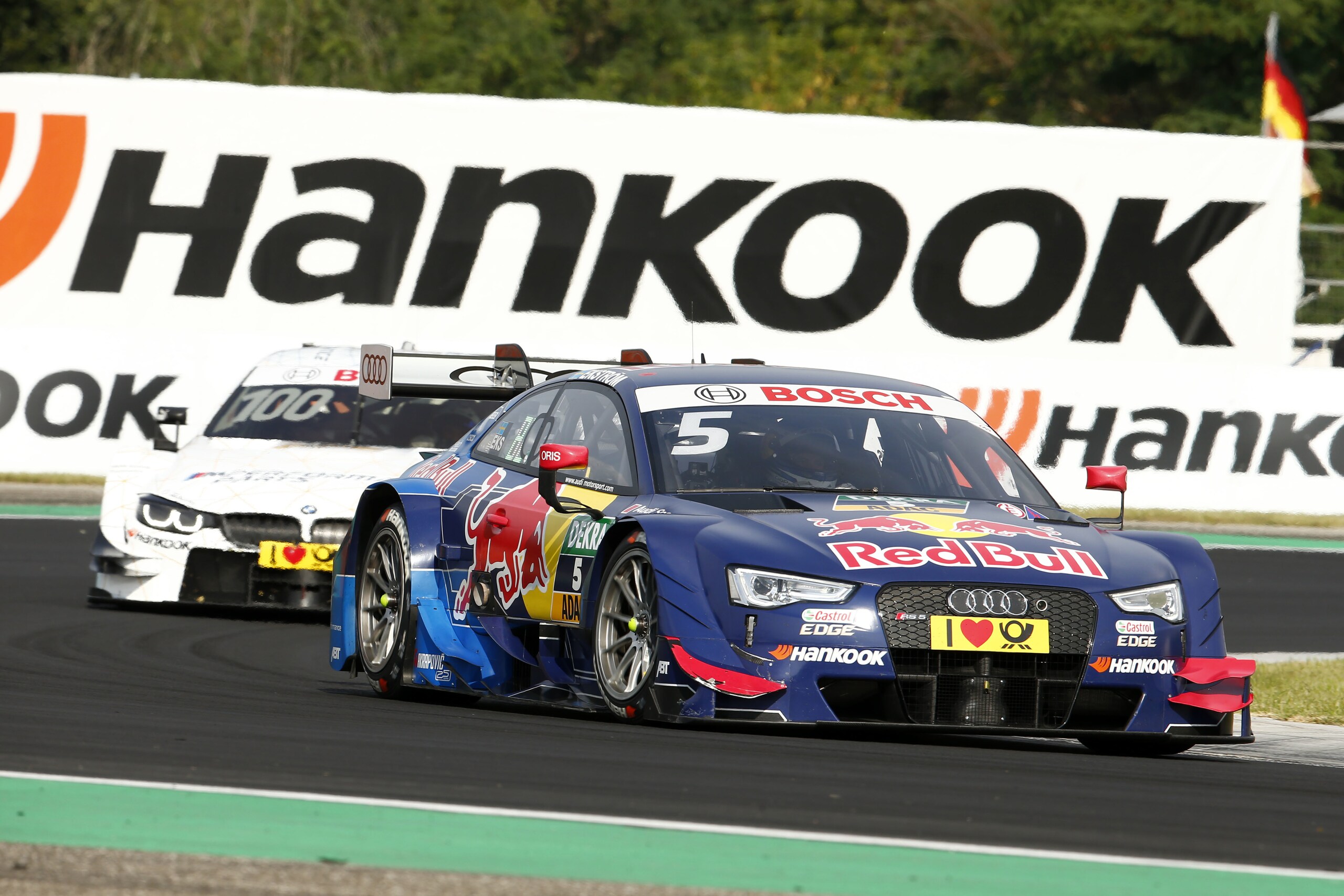 DTM Budapest, gara 2: Mortara, crash allo start, vince Ekstroem