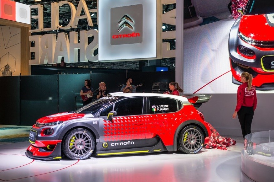 Rally 2017, Citroen C3 WRC debutta a Parigi