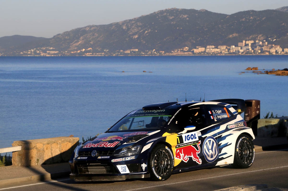 Tour de Corse, Ogier sempre in testa