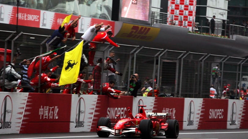 Formula 1 Cina 2006, l'ultima vittoria di Schumacher