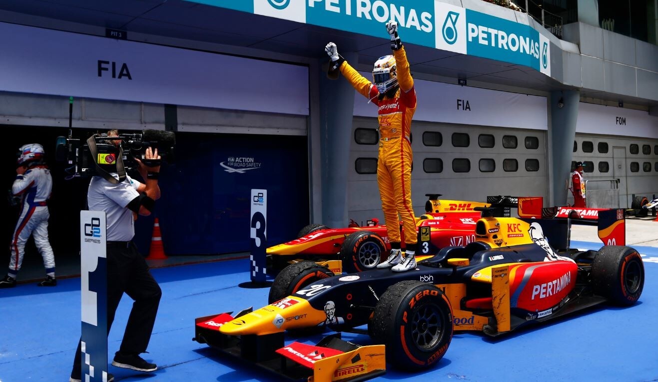 GP2 Malesia gara 1, Giovinazzi: il quinto sigillo vale il primato
