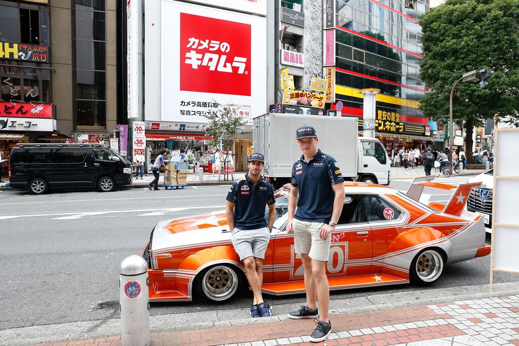 Formula 1 Giappone, Tokyo Drift per Ricciardo e Verstappen