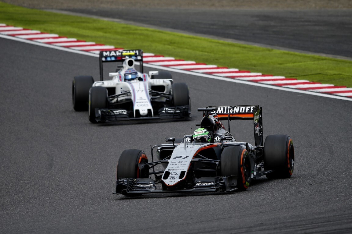 Formula 1 Giappone, Force India allunga. Hulkenberg diverte
