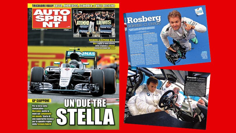 Mercedes fa festa, Nico quasi