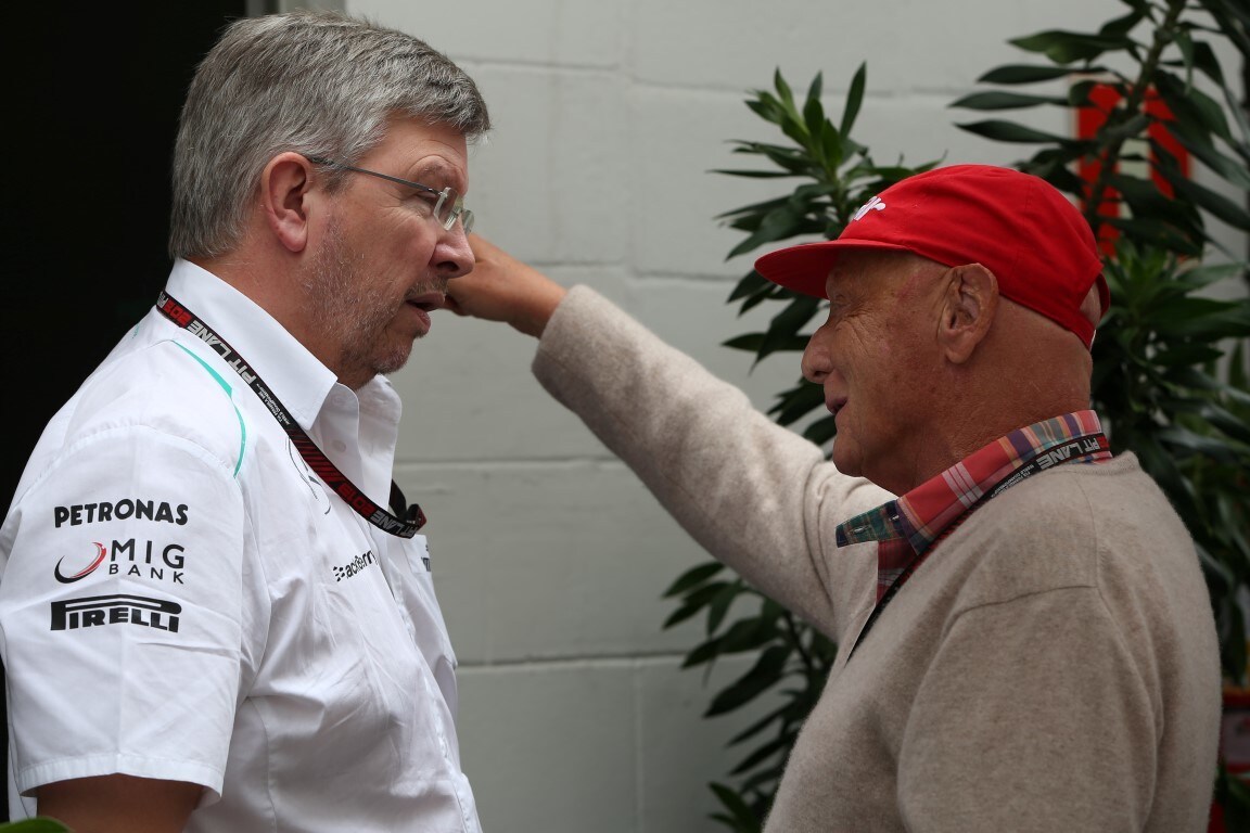 F1, Brawn: "Non potevo aver fiducia di Lauda e Wolff"
