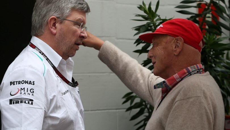 F1, Brawn: "Non potevo aver fiducia di Lauda e Wolff"